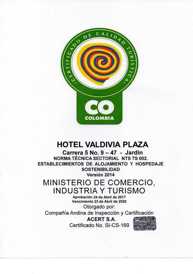 Hotel Valdivia Plaza Хардін Екстер'єр фото